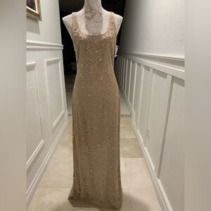 Runway Jason Wu Collection Beaded Low-Back Gown Size 6